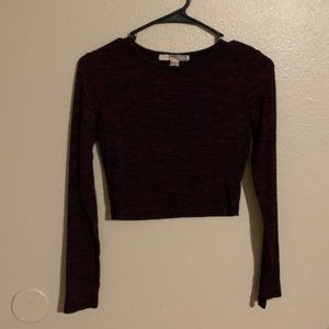 Forever 21 Long Sleeve Crop